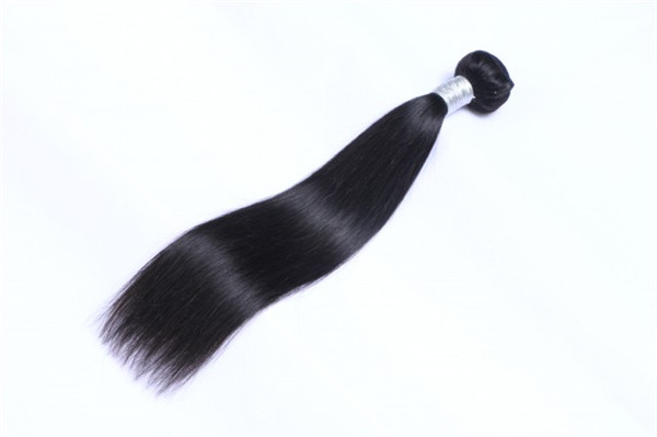 Short to long hair extensions human hair weft natural color WJ046